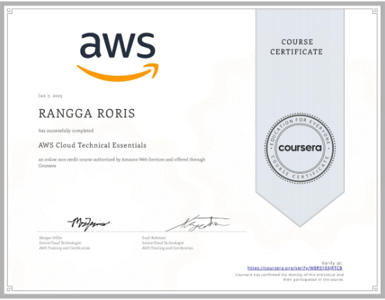 Course Certificate